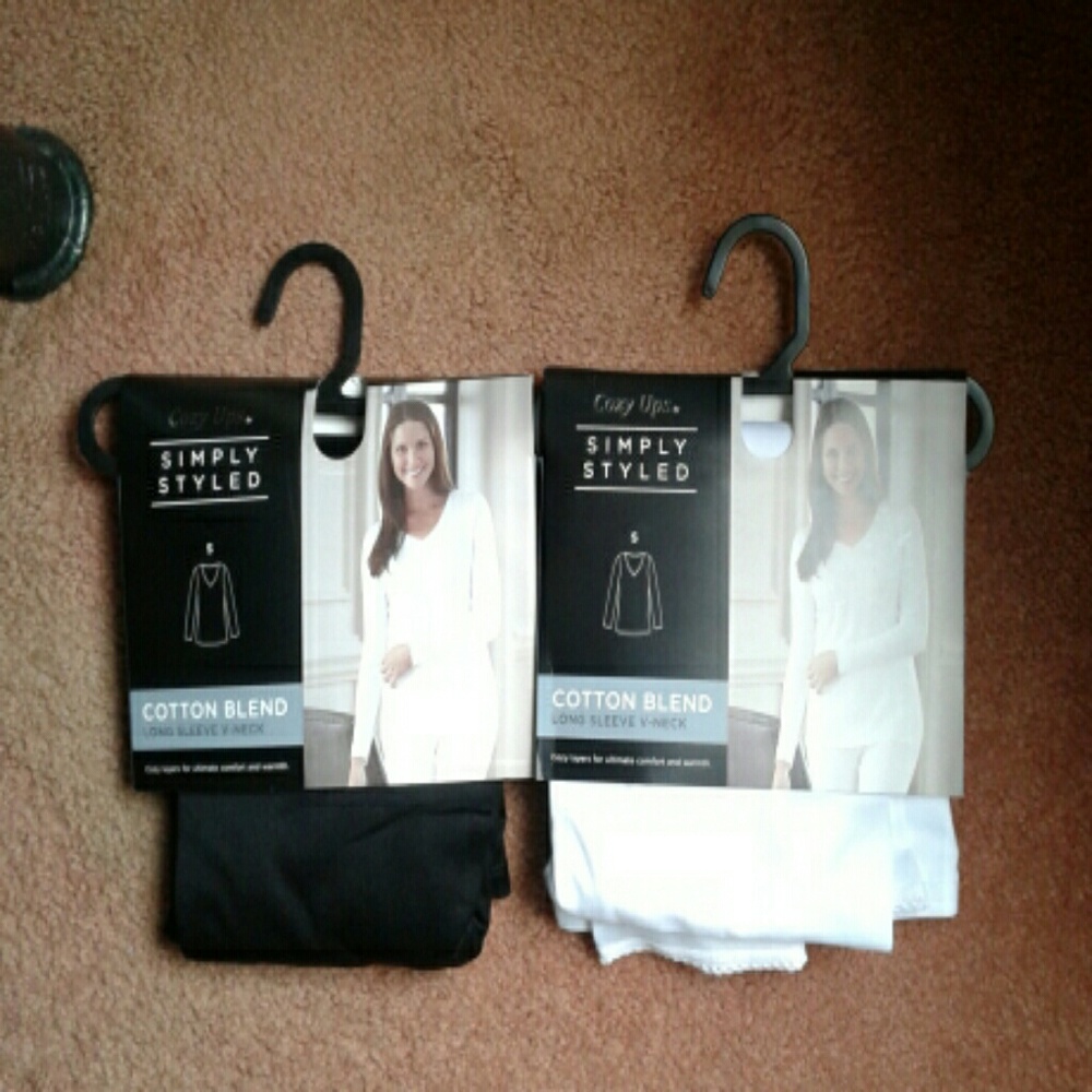 Set of 2 tops/long underwear